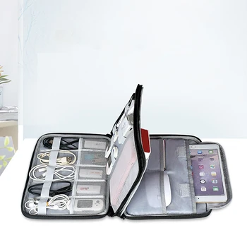 

Travel Cable Bag Portable Digital USB Gadget Organizer Charger Electronics Accessories Storage Bag Case