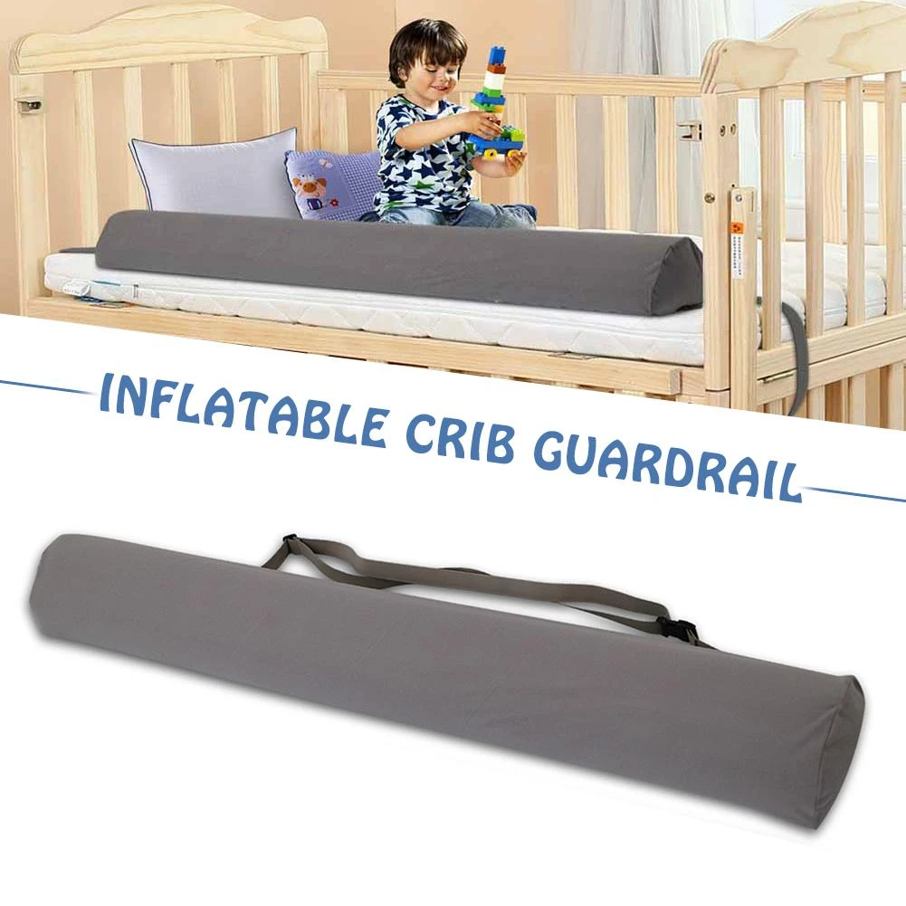 Garde Corps Gonflable Anti Chute Et Antiderapant Pour Lit De Bebe 2 Pieces Avec Housse En Flanelle Et Cristal Aliexpress