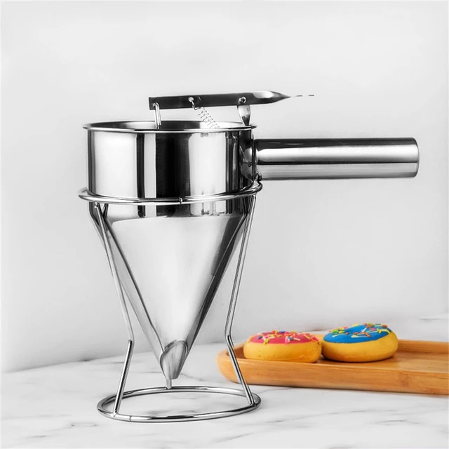 Multi Purpose Stainless Steel Cone Cake Batter Dispenser Pour Funnel -  China Kitchen Utensils and Kitchen Tool price