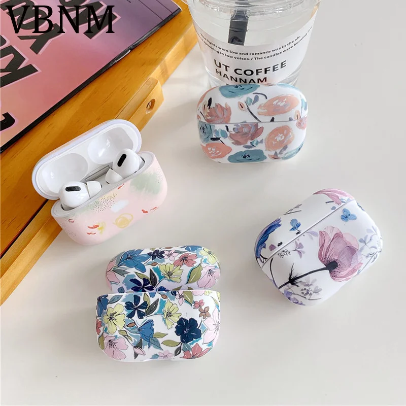 Чехол Earpods Для Apple Airpods Pro роскошный цветочный чехол под мрамор для 3 аксессуары