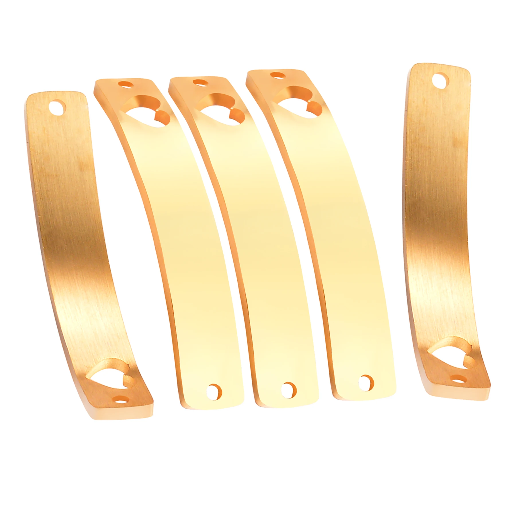 5pcs Stainless Steel Blank Dog Tags Pendant Men Women Bracelet Necklace Jewelry Makings | Украшения и аксессуары