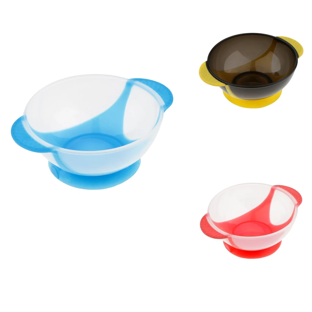 Plastic Salon Hair Dyeing Tint Mixing Bowl Coloring Tool Suction Base