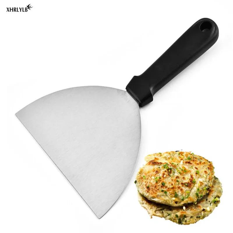 XHRLYLB из нержавеющей стали полукруглая кухонная лопатка для стейков Teppanyaki Лопата кухонный гаджет аксессуары для приготовления пищи Кухонные инструменты. 9z