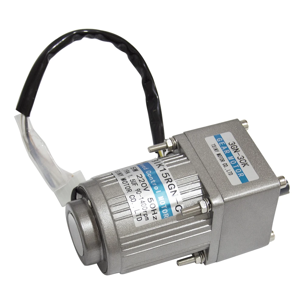 AC15 3GN AC Шестерни мотор 110 V/220 V 15 Вт 7 5/15/23/34/54/75/108/150/180/270/450 об/мин двигатель