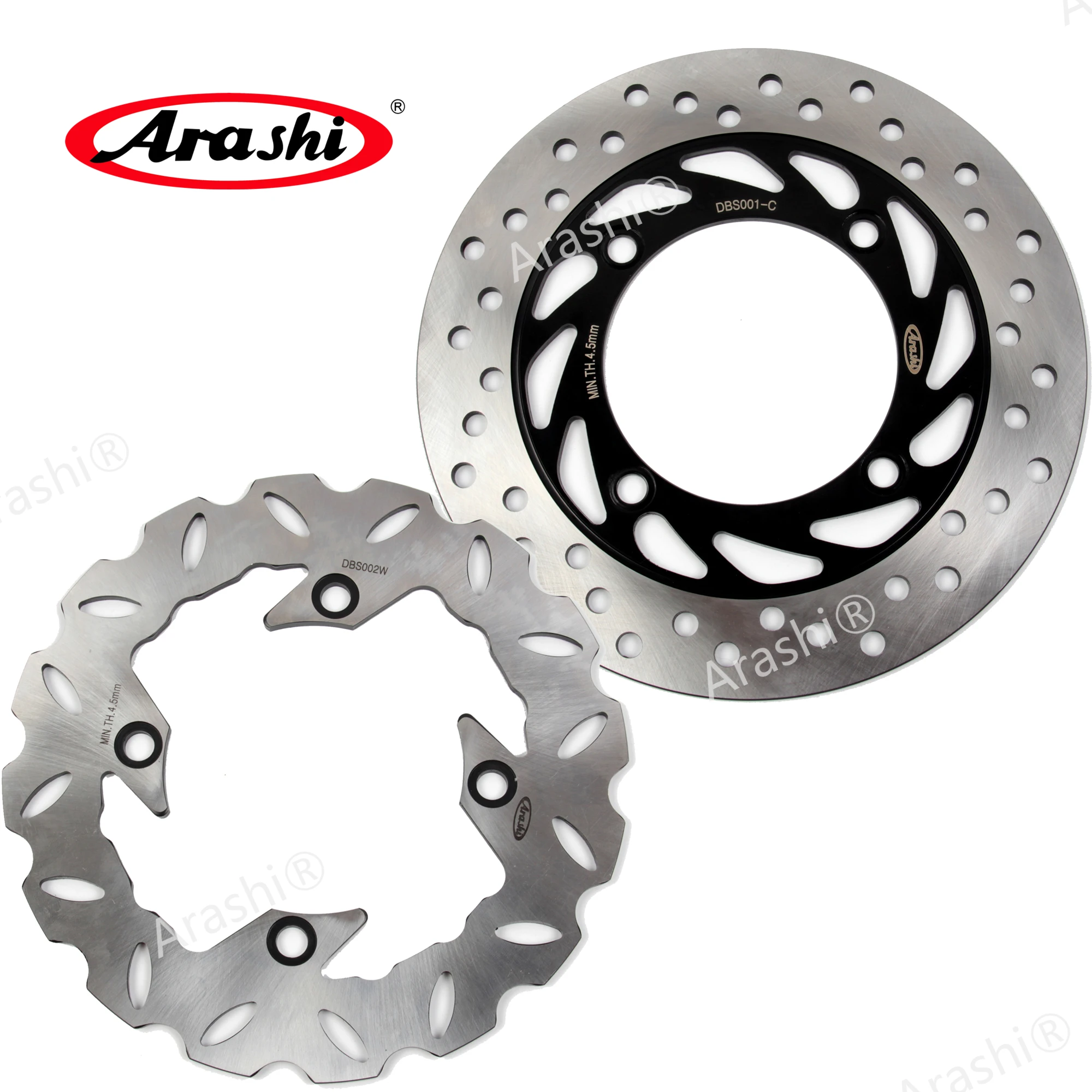 Тормозной диск ARASHI для HONDA PANTHEON 250 2001 2002 2003 2004 2005 2006 CNC Front ротор заднего тормоза JAZZ
