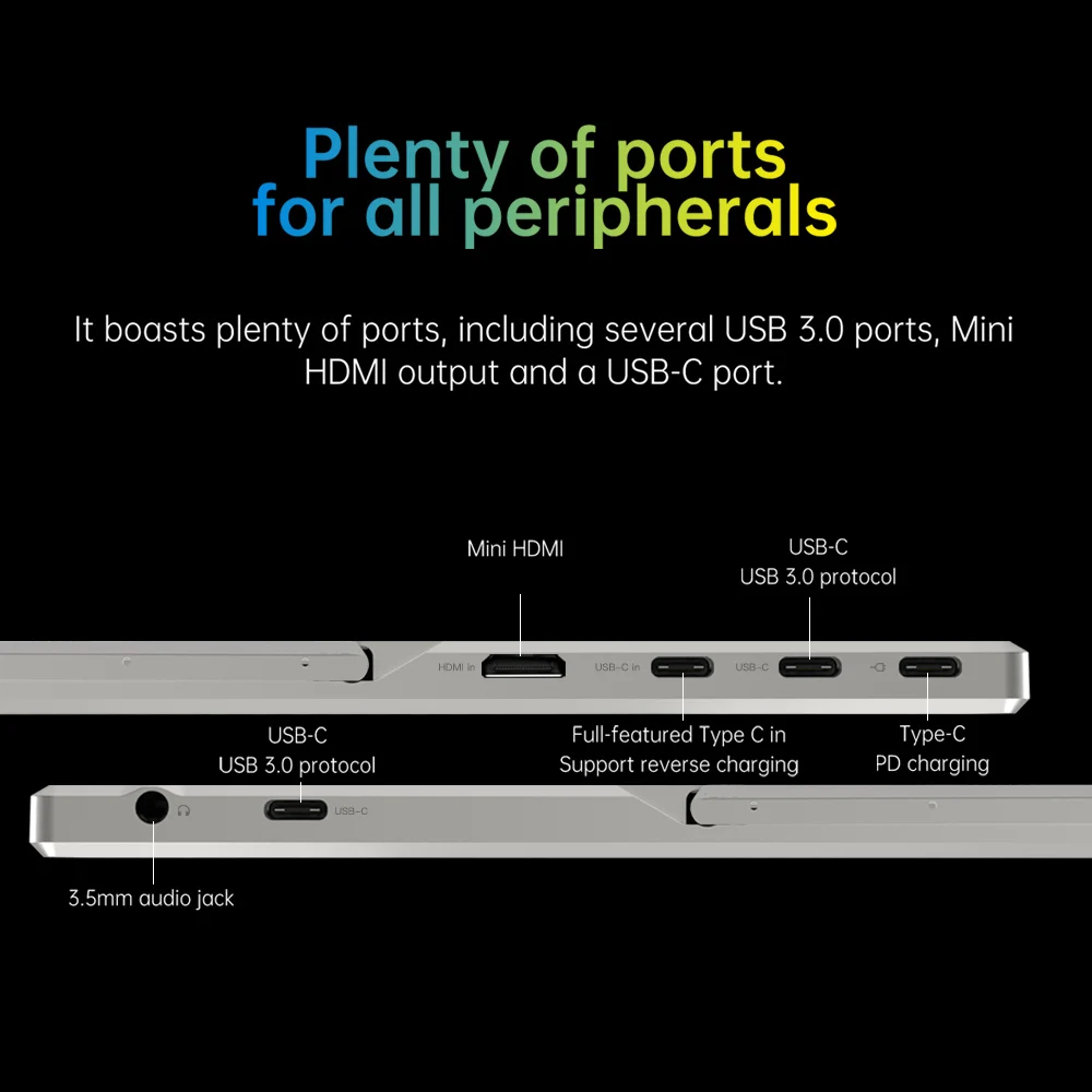ALLDOCUBE expanding X 13 3 дюймов 2K IPS портативный монитор типа c hdmi для ноутбука телефона xbox