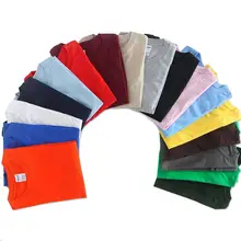 Новинка года, повседневная брендовая Однотонная футболка для мужчин и женщин, белые и черные футболки из хлопка летние и осенние топы, футболки для мальчиков и девочек