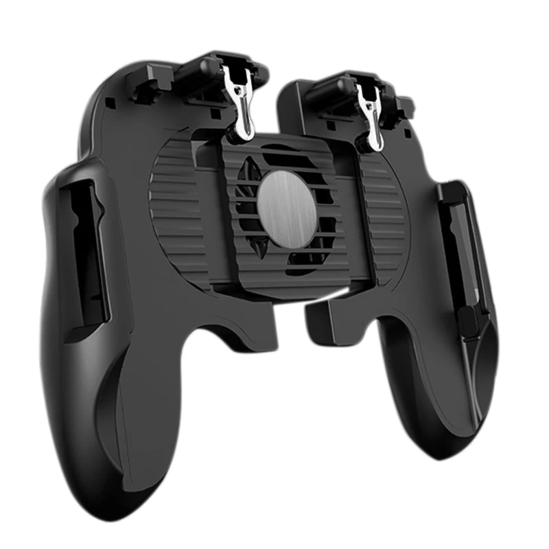 Mobile Phone Cooler Pubg Controller Gamepad Shooter Mute Fan Joystick Joypad Portable | Электроника
