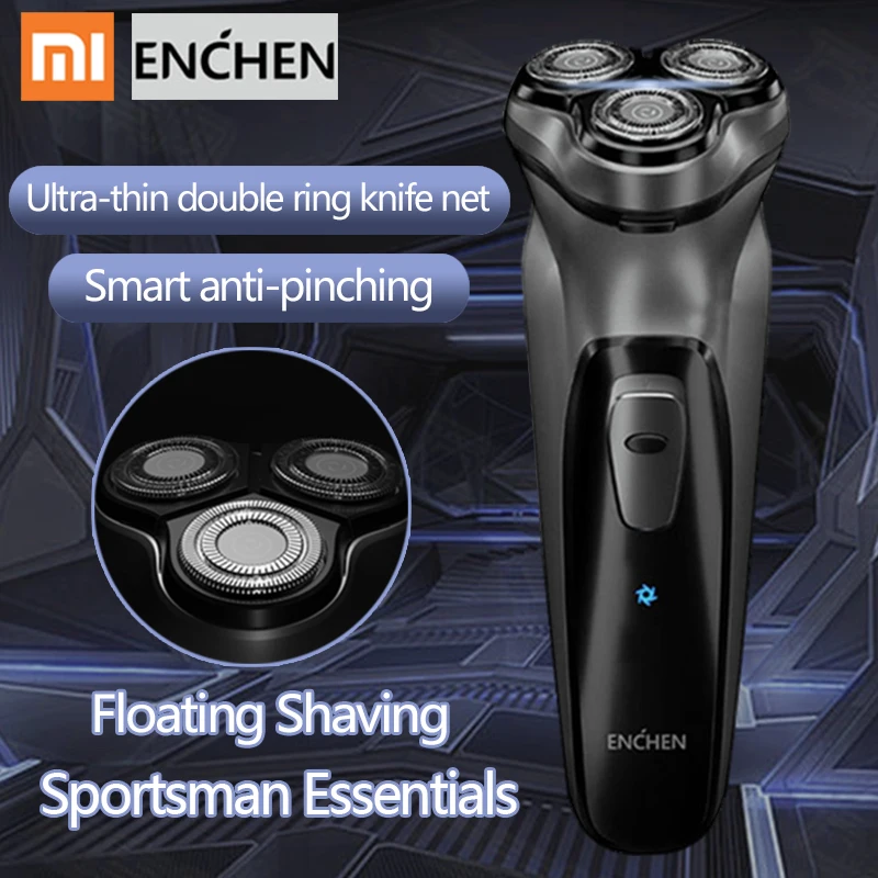 

razor electric shaver for men Rechargeable Flex Razor 3 Head Dry beard shaving machineTrimmer xiaomi 4