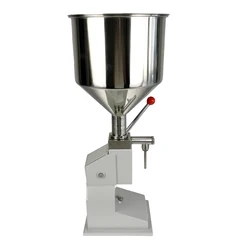 A03 – Machine de remplissage à pression manuelle, pour liquides et liquides 