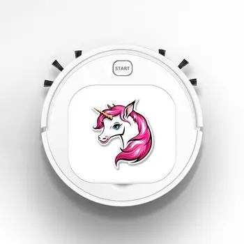 

Auto USB Sweeping 1800Pa Multifunction Smart Robot Vacuum Cleaner Dry Wet Floor Cleaner Interesting Unicorn Lovely Horse
