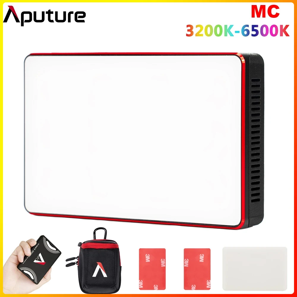 Aputure AL-MC MC RGBWW портативный светильник для пленки с полным цветовым управлением HSI