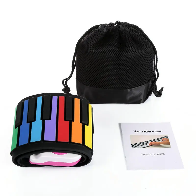 

Iword Noel Hand Roll Electronic Keyboard Folding Electronic Keyboard Piano Children Musical Instrument Toy