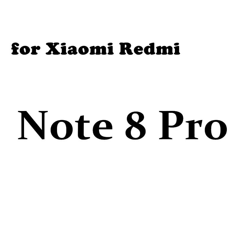 For Redmi Note 8 Pro 2 шт. прозрачное стекло для Xiaomi Redmi Note 8T стекло для Redmi Note 8T Защита объектива камеры плоская пленка для Redmi Note 8T стекло - Цвет: For Redmi Note 8 Pro