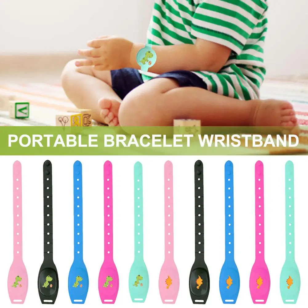 

Wristband Hand Dispenser Portable Bracelet Gel Dispenser with Beak Bottle Soft Silicone Cleaning Liquid Dispensing Wrist Strap