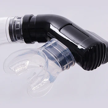 

Clear Silicone Scuba Diving Mouthpiece Snorkel Regulator Replacement Comfortable Bite Diving Tube Mouthpiece Regulator