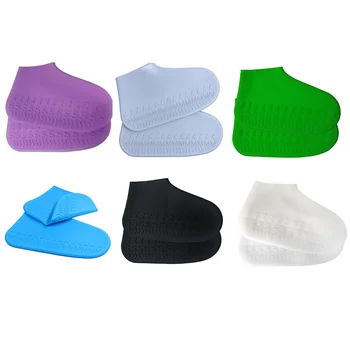 

Recyclable Silicone Overshoes Reusable Waterproof Rainproof Men Shoes Covers Rain Boots Non-slip Washable Unisex Wear-Resistant