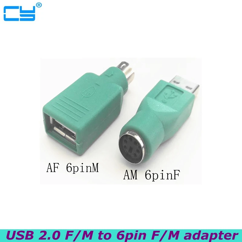Usb Female To Ps2 Ps / 2 Male Adapter Converter Keyboard Mouse And Mouse Adapter  Usb A Type Male To Ps / 2 6 Pin Mini Din Female - Pc Hardware Cables &  Adapters - AliExpress