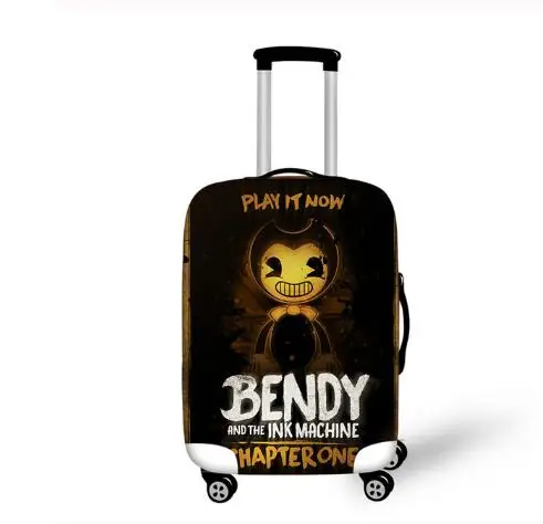 18-32 дюймов Bendy и чернила машина эластичный Чемодан Защитная крышка тележка костюм чехол защиты мешка для сбора пыли чехол для путешествий - Цвет: picture color