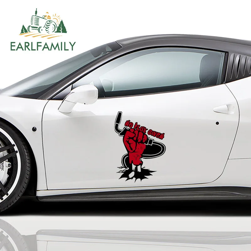 

EARLFAMILY 43cm x 31cm For Welding Hand Car Stickers Trunk Decal Vinyl Material Waterproof Sunscreen For JDM SUV RV Decor