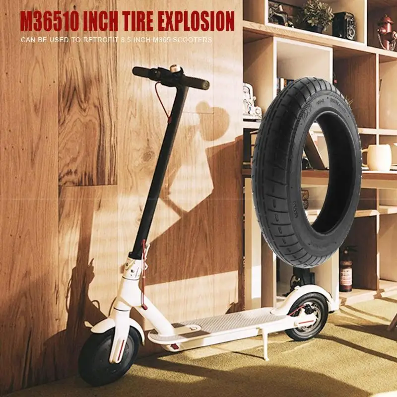 10 inch Modify Skateboard Replacement Outer Wheel Tyres Thickened Outer Tires for M365 Electric Scooter