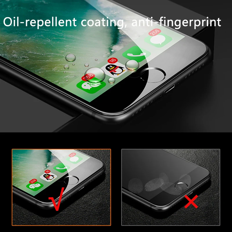 Screen Protector For iphone 7 6 8 plus 8plus Glass Protective Safety Glass For iphone 8plus 6plus 6Splus 7plus Tempered Glass