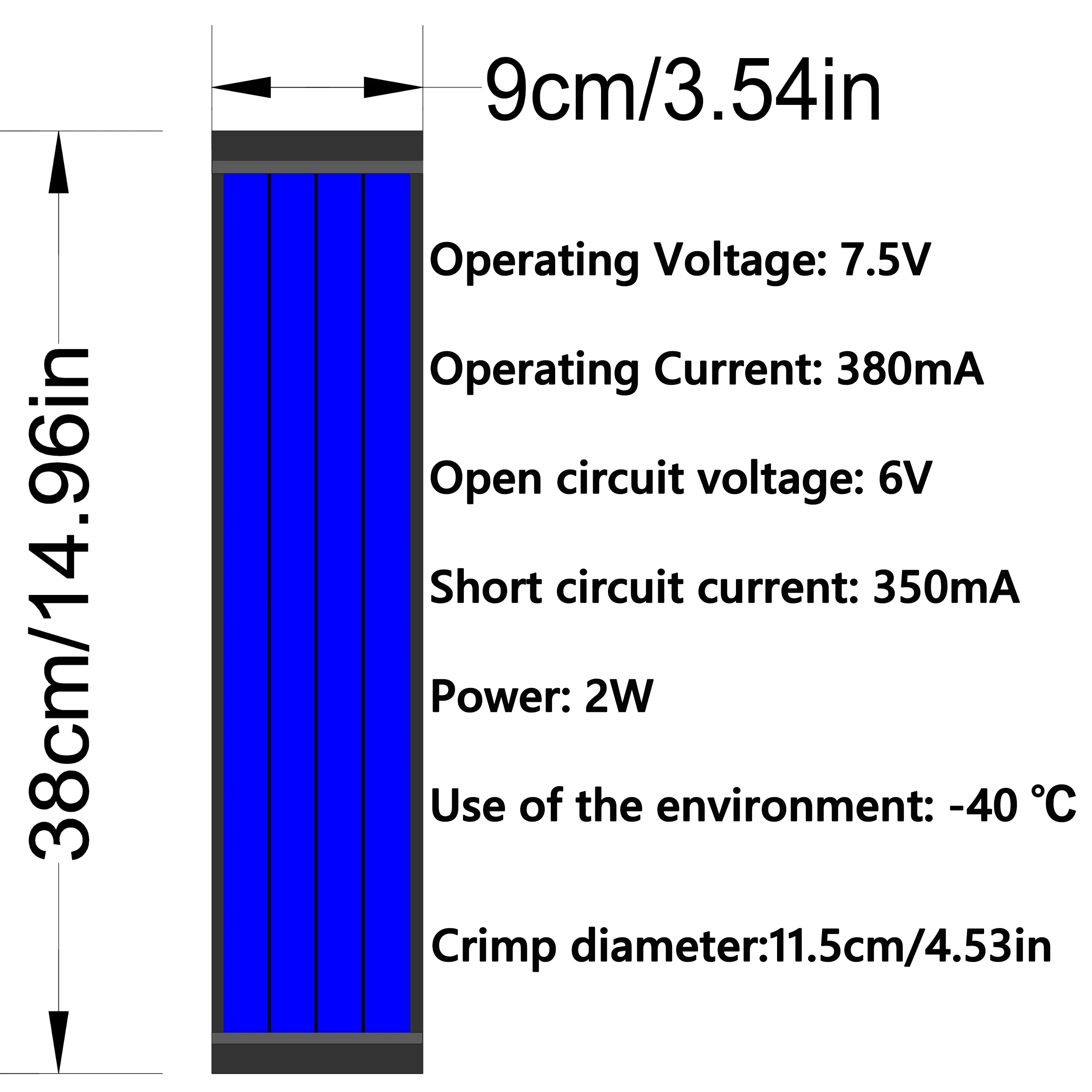 pannello solare 9V 2W Mini Solar Panel Polysilicon Epoxy Encapsulated Solar  Panel Charger for DIY Battery Tool Solar Power - AliExpress