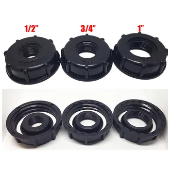 

1/2 inch 3/4 inch 1 inch Thread IBC Tank Adapter Tap Connector Replacement Valve Fitting For Home Garden Water Connectors