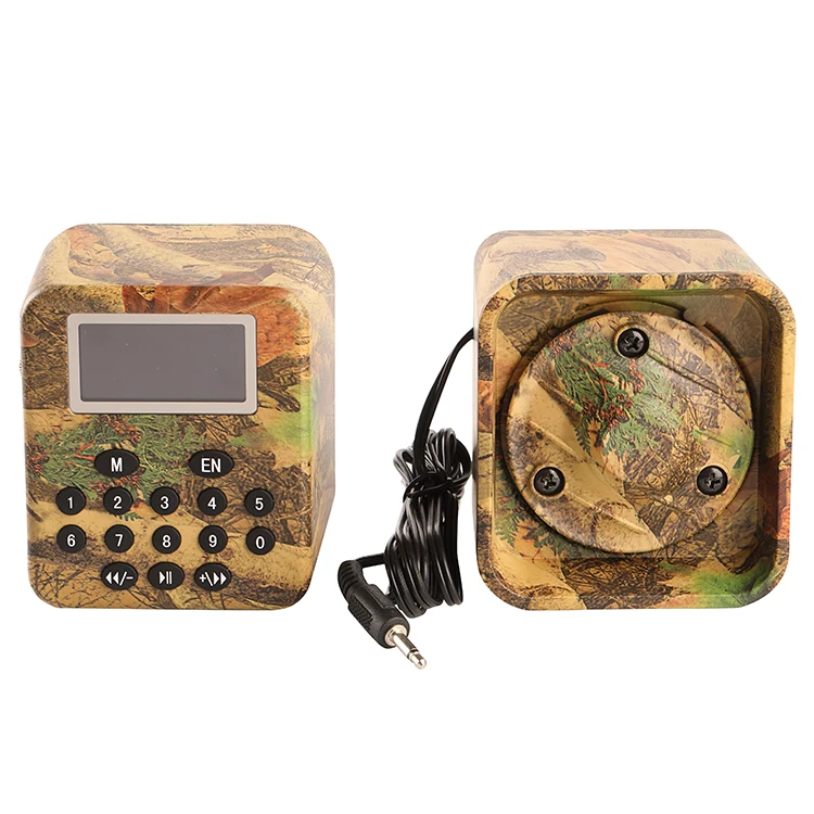 PDDHKK 2 шт. 50 Вт Электрический Охотничий Манок поддержка таймера вкл/выкл динамик птица звонящий звук MP3 плеер без пульта дистанционного управления