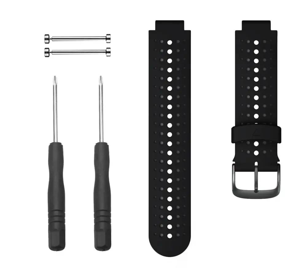 ANBEST силиконовый ремешок для смарт-часов Garmin forerunner 235 220 230 620 630 735XT ремешки для часов Мягкий силиконовый чехол Чехол для мобильного телефона Garmin forerunner браслет