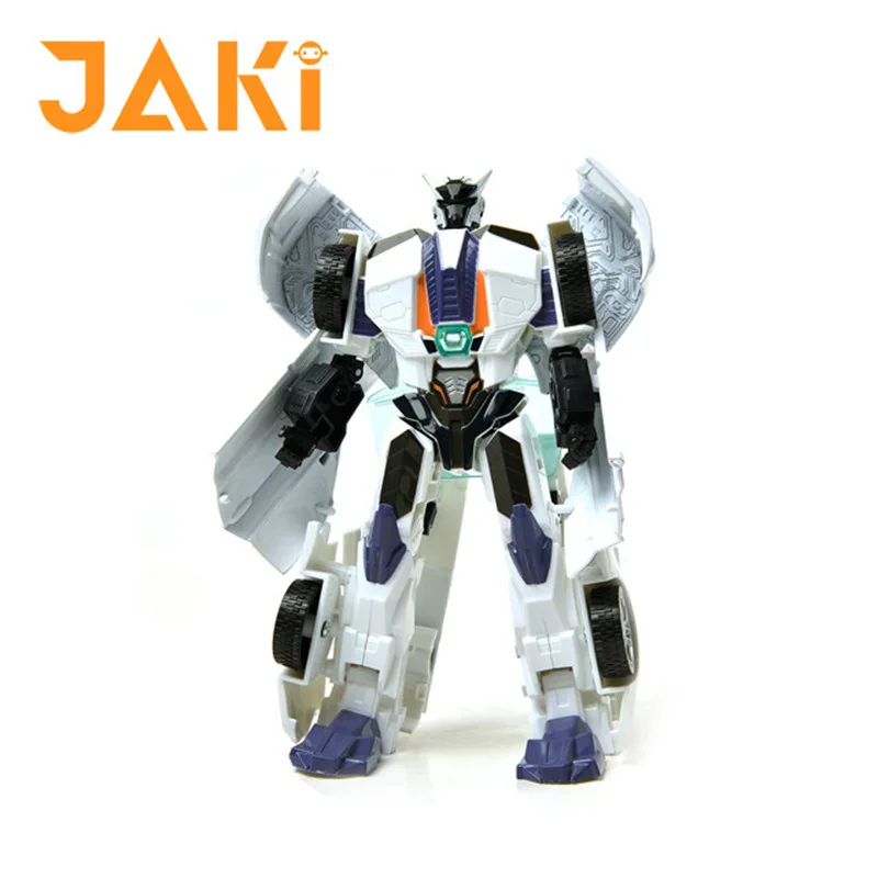 

Special for Jiaqi 6107 Machine Becomes ying meng White Destroy Alloy Manual Deformation Robot Jingang Autobots Toy