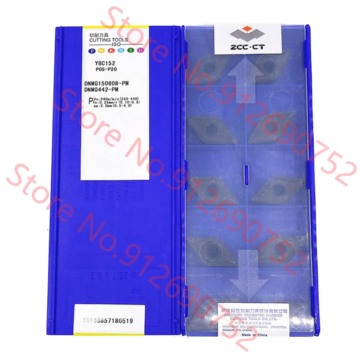 

DNMG150604-PM/DNMG150608-PM/DNMG150604-DM/DNMG150608-DM/DNMG150604-DF YBC152 ZCC.CT карбидная вставка