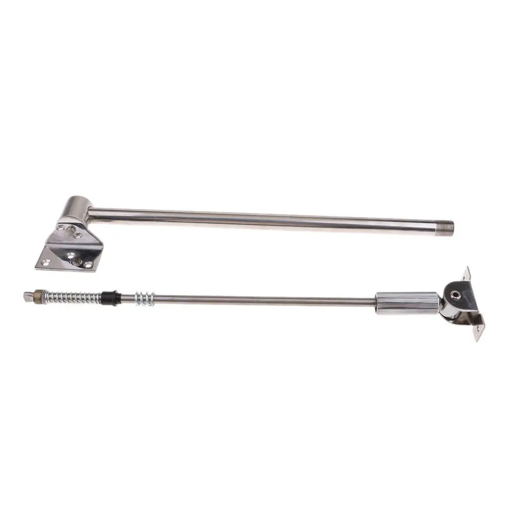 Boat Hatch Stays X 1 Piece Hatch Adjusters 16inch Silver PlatedMarine