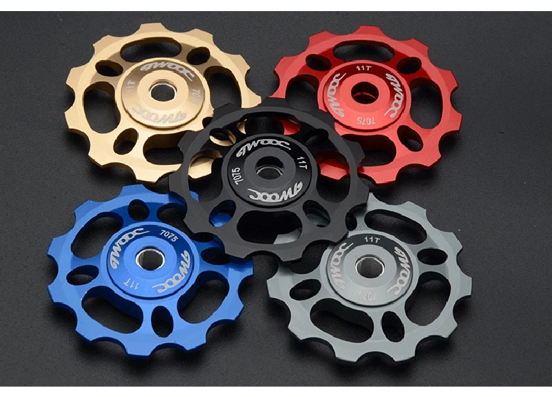 

11T Jockey Wheel Rear Derailleur Pulley with Ceramic Bearing for Mountain Bike Road Bicycle Replacement Parts
