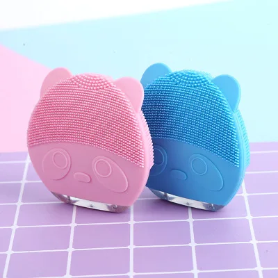 

Cleaning Skin Massager Mini Silicone Electric Cleansing Instrument Cleaner Deep Pore Face Brush Cleansing