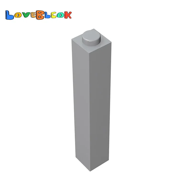 

Brick 1x1x5 with Solid Stud Building Blocks MOC Parts DIY Toys Gift Creative Educational Compatible 2453 For Kids 10pcs/Lot