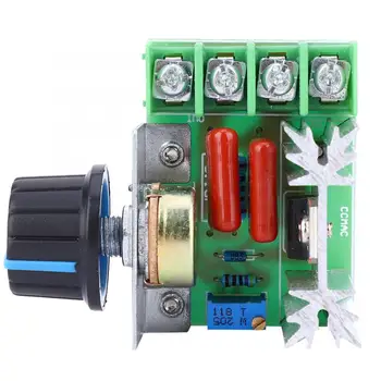 

Brushless motor controller 5 Pcs Motor Controller 50~220V AC 220V PWM Variable Controller Dimmer Regulator 2000W