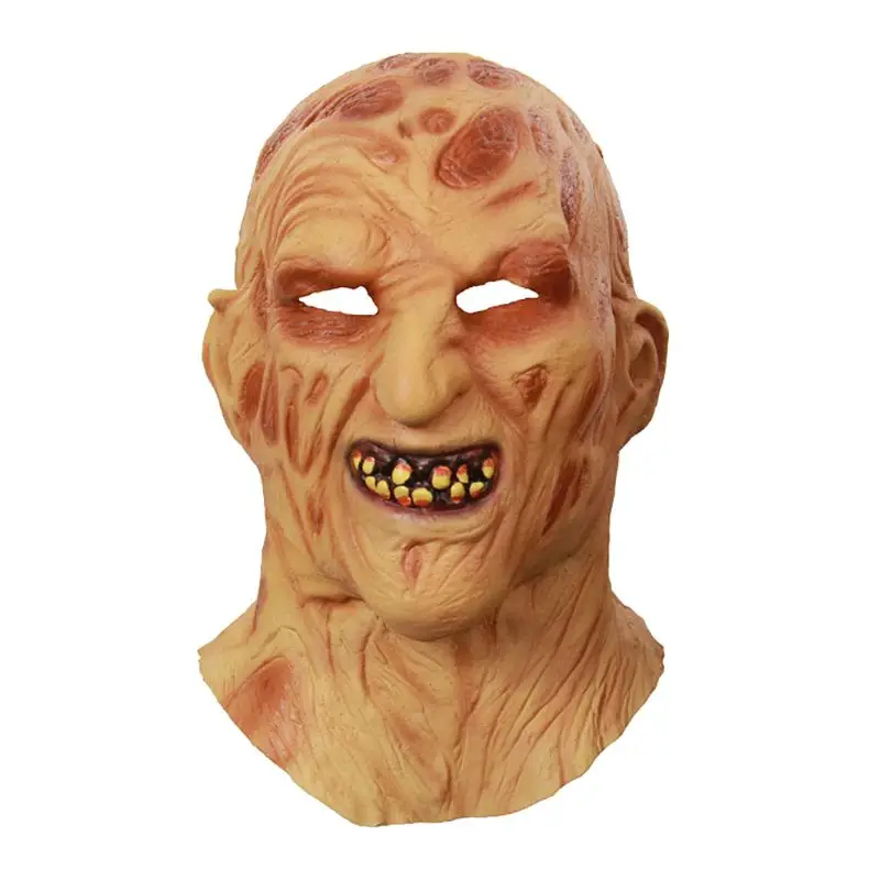 Взрослая страшная латексная маска для лица Rotface Зомби костюм на Хэллоуин Вечерние Маски