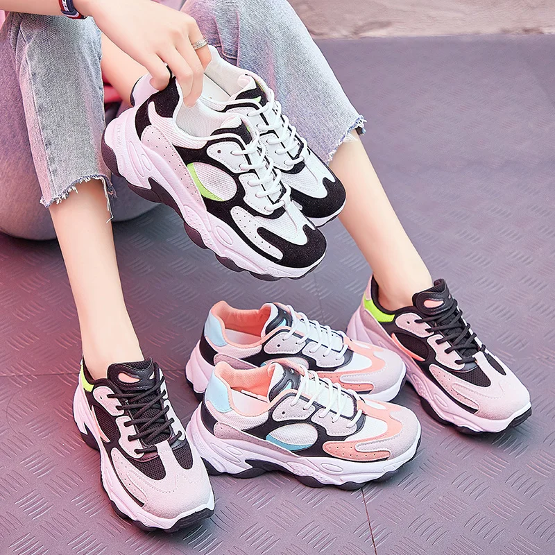 Женская Повседневная обувь в винтажном стиле танцевальный свет дышащие