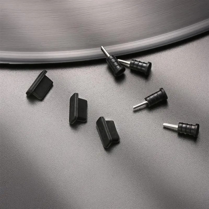 UKCOCO 10 пар Силиконовые практичные защитные противопылевые заглушки USB пылезащитные заглушки для наушников для мобильных телефонов