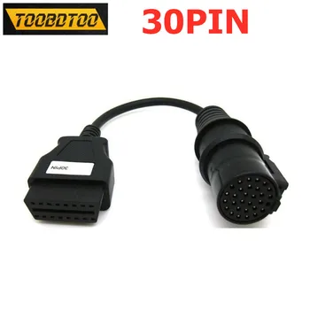

Newest For IVECO 30PIN For Truck Car Diagnostic Cable OBD2 Adapter For Truck For IVECO 30PIN to 16Pin Female Diagnostic Tool