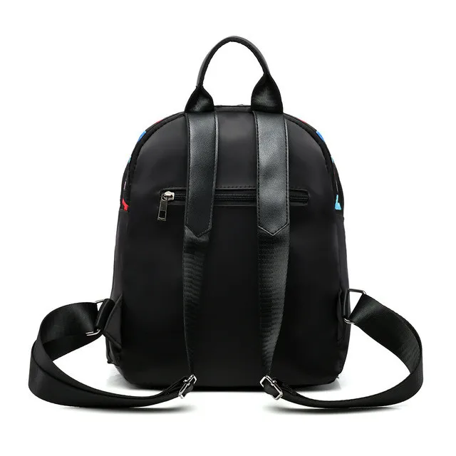 Новый женский черный Лучший pu кожаный повседневный школьный рюкзак Mochila|Рюкзаки|