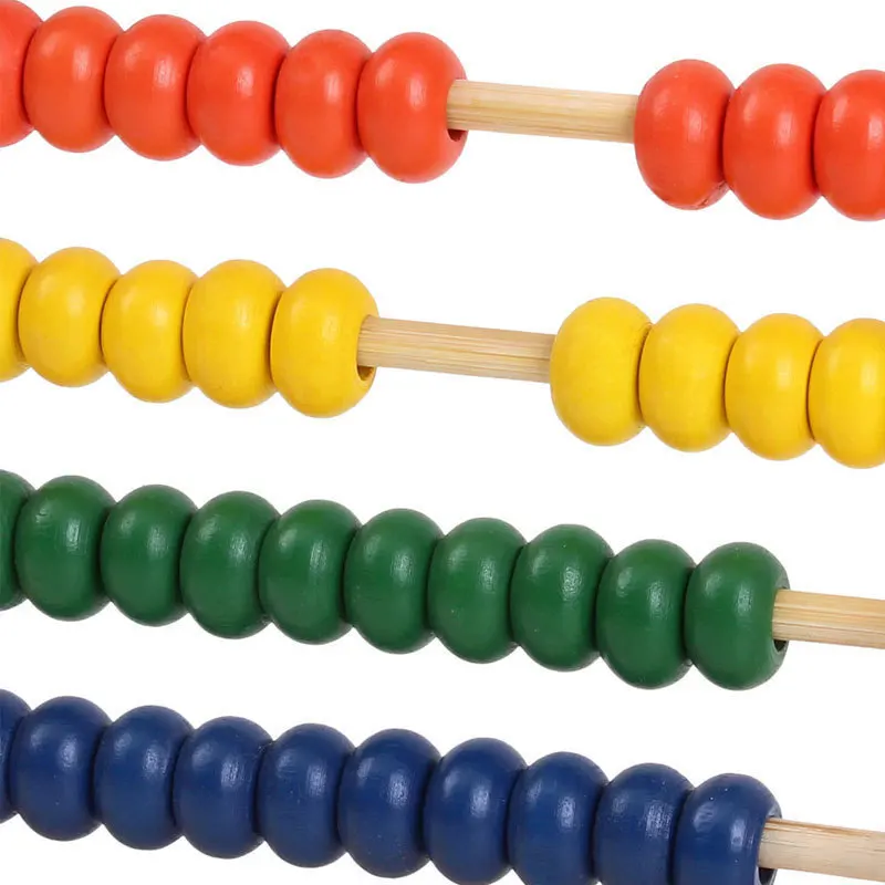 Dropshipping Abacus Montessori Calculating Beads Baby Math Wooden Toys Learning Educational Kids Toy For Children
