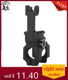 High Quality SI Style Lightweight Aluminium Stock Adapter Black Barrel Pipe for AEG M4 M16 Hunting Paintball Accessories