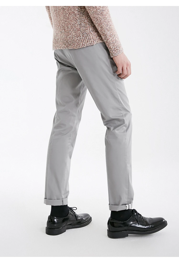 JackJones мужские Стрейчевые деловые повседневные брюки Slim Fit Мужская одежда 219114512