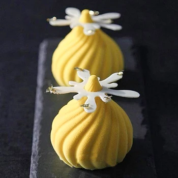 

NEW Chocolate Molds DIY Irregular Pattern Bake Silicone Mold Birthday Cake Decorating Tool
