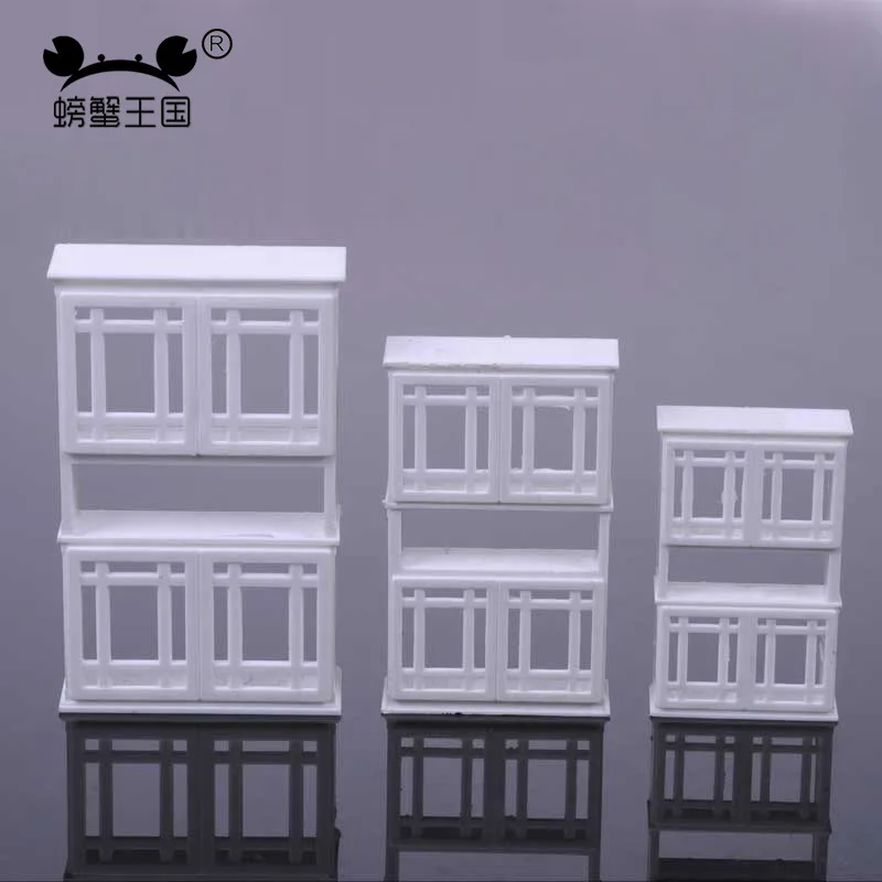  Crab Kingdom Sand Table Model for Making Wide-Shaped Cabinet Indoor Decoration Model Display Cabine