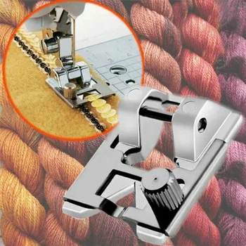 

Easy Install Presser Foot DIY Stitching Portable Multifunctional Sewing Machine Parts Sequin Braiding Darning Quilting Knitting