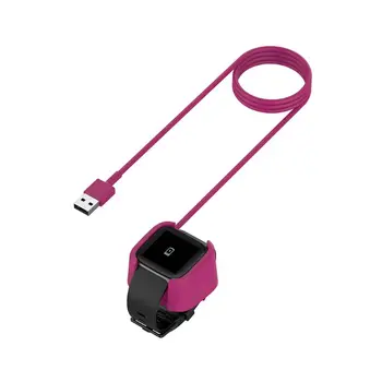 

USB Charger Charging Stand Holder Cable for Fit-bit Versa 2 Smart Bracelet Watch