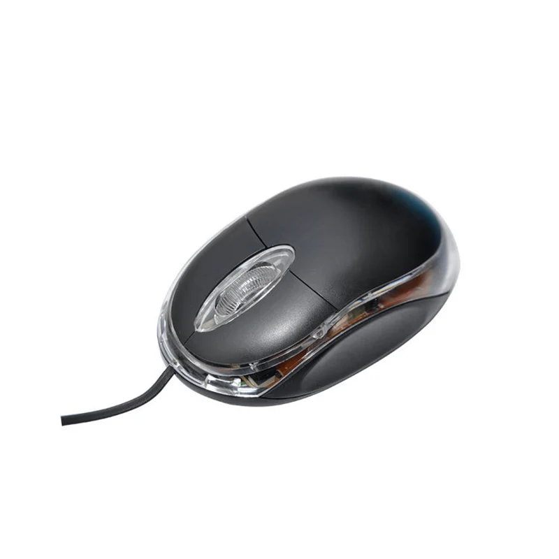 Mini Mouse Óptico com Fio com Usb Led Design Ergonômico Mouse para pc Laptop Notebook - Imagem 6